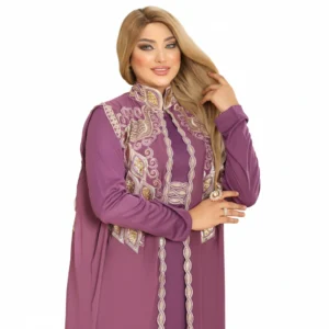 AbayaEG Luxury Chiffon Embroidered Abaya