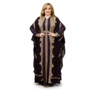 Luxury Chiffon Embroidered Abaya